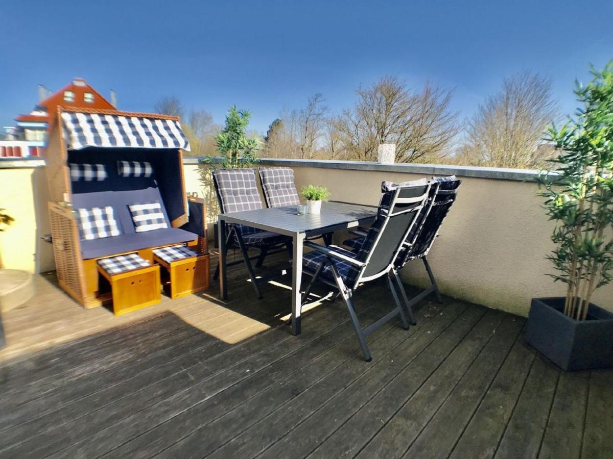 Apartamento Leuchtturm Leuchtturm 7 - Dachterrasse Mit Meerblick Großenbrode Exterior foto